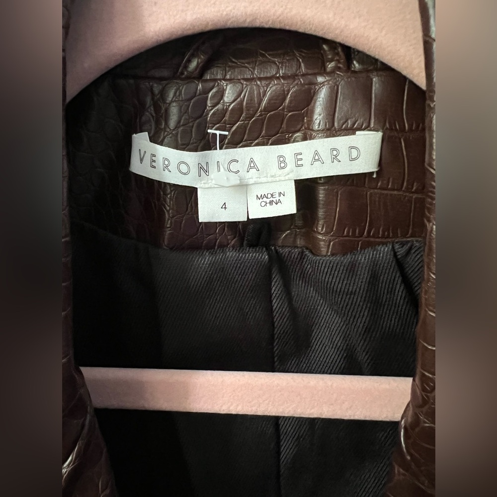 New VERONICA BEARD Cooke Dickey Jacket in Chickory Size 4 - Picture 5 of 12
